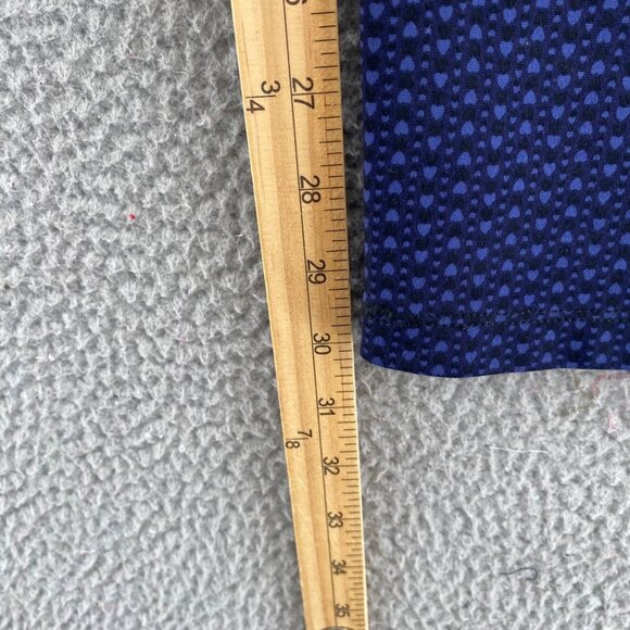 Betabrand Pants Womens Large Long Navy Pattern Jegging Stretch Skinny Pull On - Picture 9 of 11